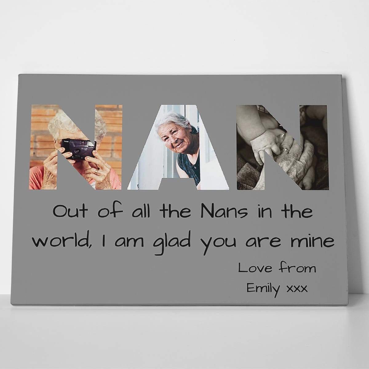 Mum Photo Canvas Print